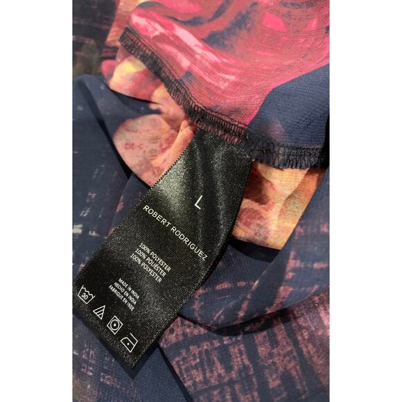 Robert Rodiguez floral blouse NWOT - Picture 10 of 10